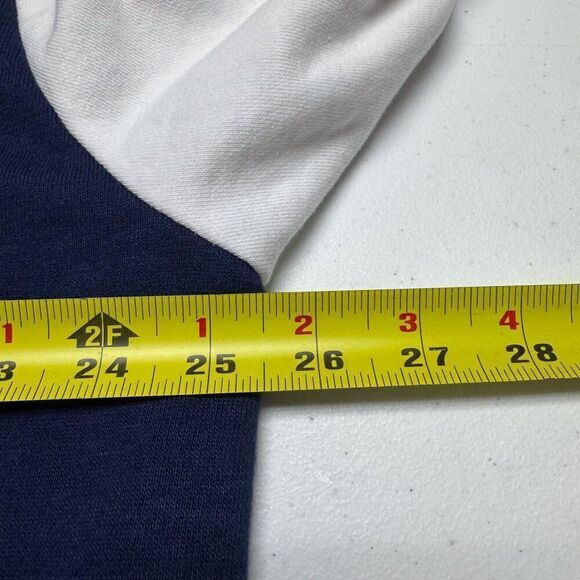 Chaps Sweater Mens 2XL Blue White Preppy Outdoor Fishing Camping Hiking‎ 1/4 Zip - Picture 11 of 13